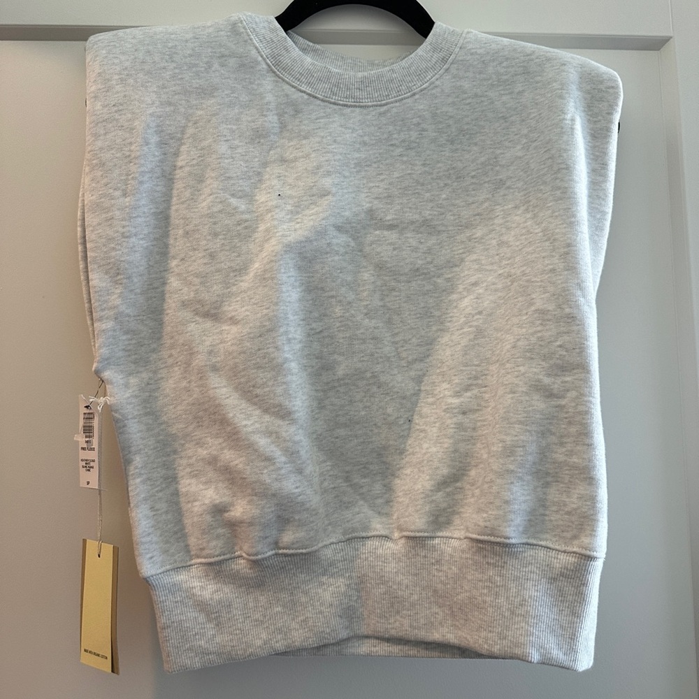Aritzia TNA Sweater vest with shoulder pads | size small new with tags